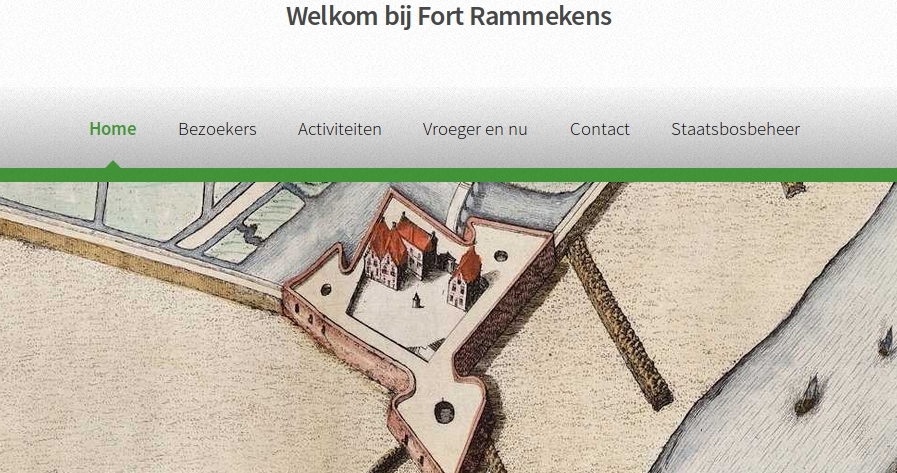 Website Fort Rammekens