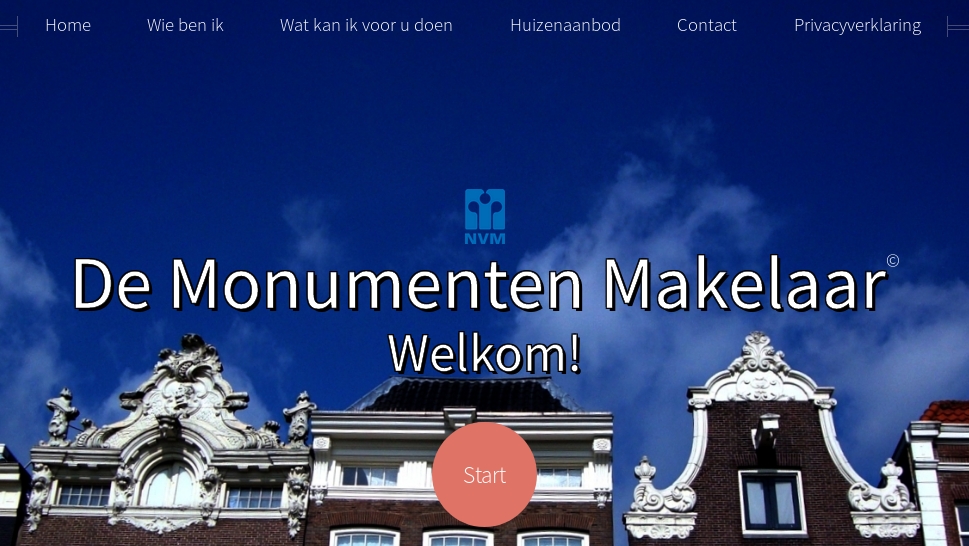 Website Monumentenmakelaar Middelburg
